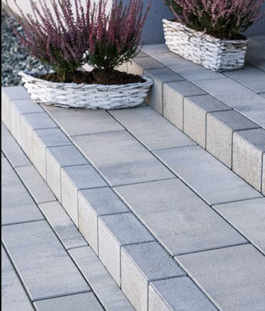 Obrzeże palisadowe XL 40 cm BRUK – betonowe obrzeże do ogrodu, ścieżek i tarasu - obrazek 3
